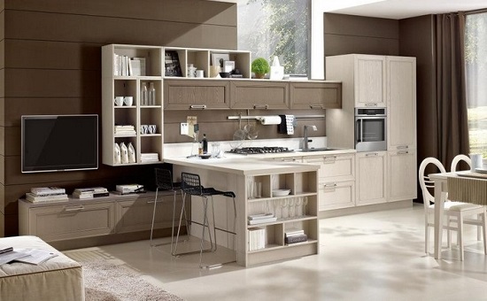 Soluzioni d'arredo per far convivere cucina e soggiorno Soggiorno e cucina ambiente unico