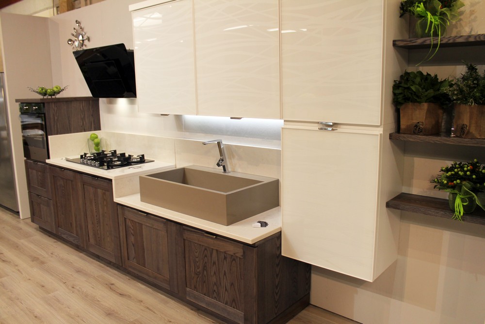 cucina a parete nuova